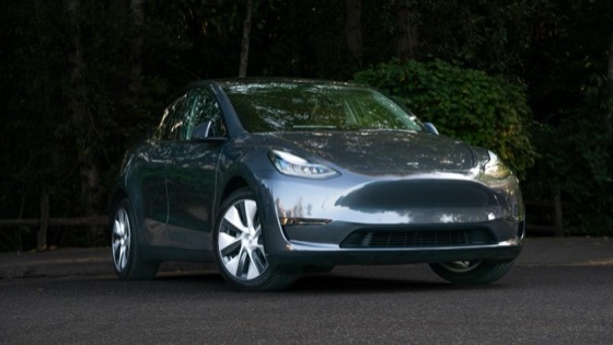 Tesla Model Y 2022 Gray photo 3