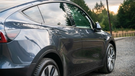 Tesla Model Y 2022 Gray photo 6
