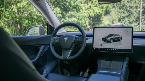 Tesla Model Y 2022 Gray photo 11