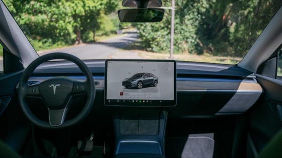 Tesla Model Y 2022 Gray photo 13